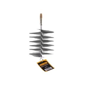 ESCOBILLA DE ACERO PARA CHIMENEA
